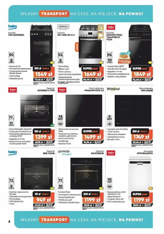 Max Elektro - gazetka promocyjna Gazetka od wtorku 01.07 do środy 30.07 - strona 6