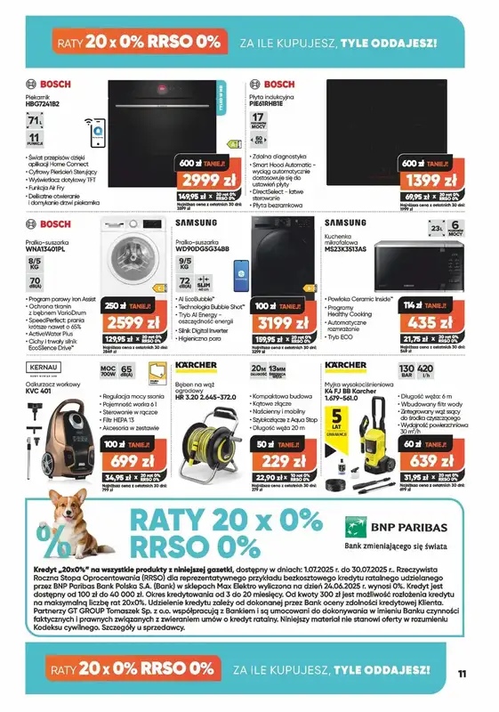 Max Elektro - gazetka promocyjna Gazetka od wtorku 01.07 do środy 30.07 - strona 11