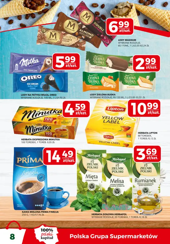 Top Market - gazetka promocyjna Gazetka od czwartku 03.07 do niedzieli 13.07 - strona 8