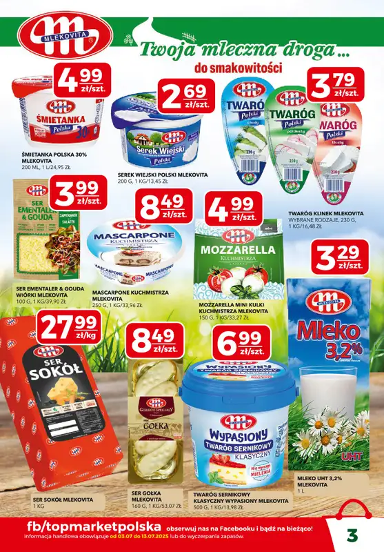 Top Market - gazetka promocyjna Gazetka od czwartku 03.07 do niedzieli 13.07 - strona 3