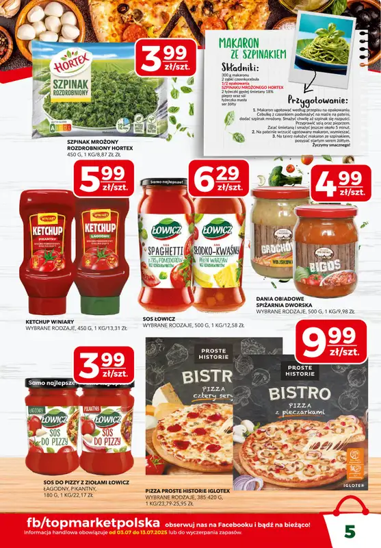 Top Market - gazetka promocyjna Gazetka od czwartku 03.07 do niedzieli 13.07 - strona 5