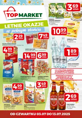Top Market - gazetka promocyjna Gazetka od czwartku 03.07 do niedzieli 13.07 Top Market - gazetka promocyjna Gazetka od czwartku 03.07 do niedzieli 13.07