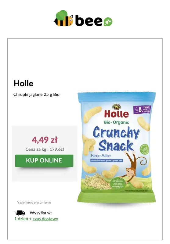 Bee.pl - gazetka promocyjna Zdrowe przekąski od poniedziałku 30.06 do niedzieli 06.07 - strona 2