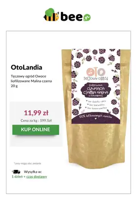 Bee.pl - gazetka promocyjna Zdrowe przekąski od poniedziałku 30.06 do niedzieli 06.07 - strona 9 Bee.pl - gazetka promocyjna Zdrowe przekąski od poniedziałku 30.06 do niedzieli 06.07 - strona 9