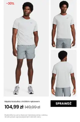 NIKE - gazetka promocyjna Do -50% letnia wyprzedaż ubrań od poniedziałku 30.06 do niedzieli 06.07 - strona 4 NIKE - gazetka promocyjna Do -50% letnia wyprzedaż ubrań od poniedziałku 30.06 do niedzieli 06.07 - strona 4