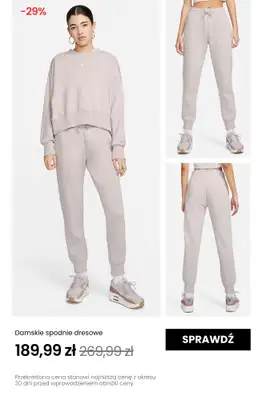 NIKE - gazetka promocyjna Do -50% letnia wyprzedaż ubrań od poniedziałku 30.06 do niedzieli 06.07 - strona 10 NIKE - gazetka promocyjna Do -50% letnia wyprzedaż ubrań od poniedziałku 30.06 do niedzieli 06.07 - strona 10