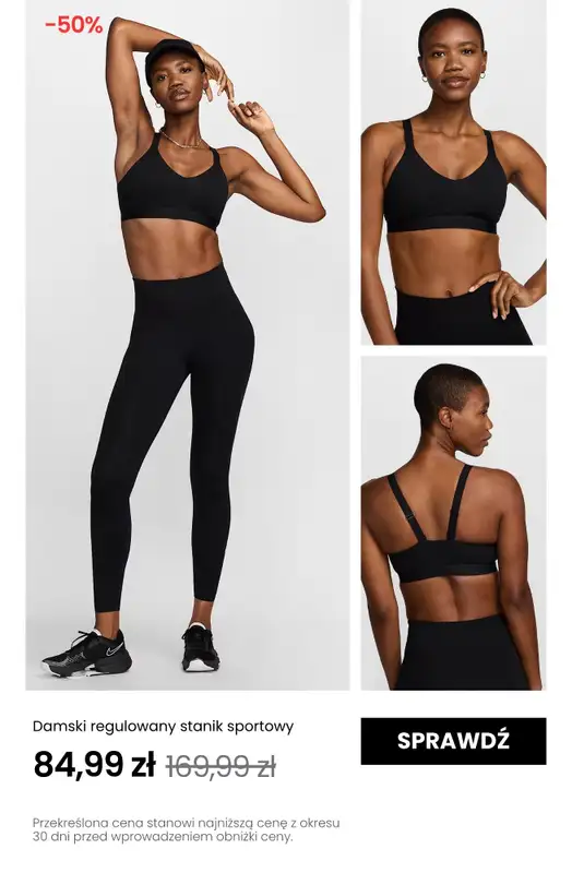 NIKE - gazetka promocyjna Do -50% letnia wyprzedaż ubrań od poniedziałku 30.06 do niedzieli 06.07 - strona 7