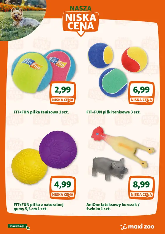MAXI ZOO - gazetka promocyjna Maxi Zoo - Nasza niska cena od wtorku 01.07 do czwartku 31.07 - strona 2