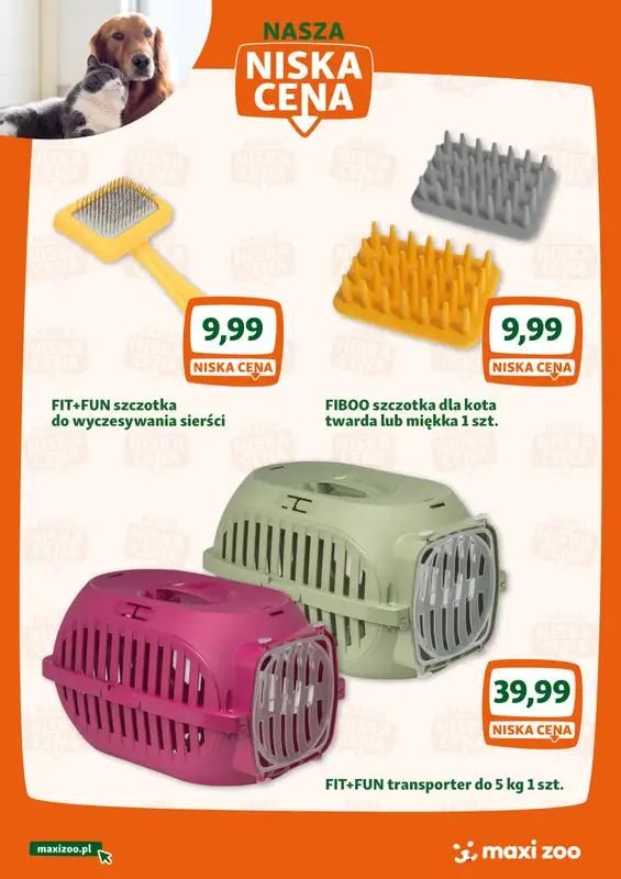 MAXI ZOO - gazetka promocyjna Maxi Zoo - Nasza niska cena od wtorku 01.07 do czwartku 31.07 - strona 7