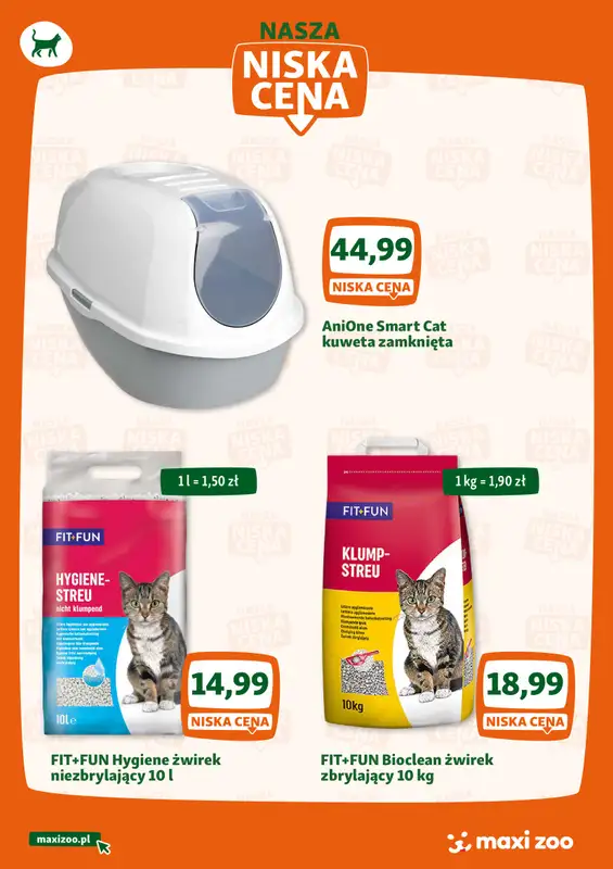 MAXI ZOO - gazetka promocyjna Maxi Zoo - Nasza niska cena od wtorku 01.07 do czwartku 31.07 - strona 11
