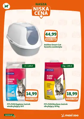 MAXI ZOO - gazetka promocyjna Maxi Zoo - Nasza niska cena od wtorku 01.07 do czwartku 31.07 - strona 11 MAXI ZOO - gazetka promocyjna Maxi Zoo - Nasza niska cena od wtorku 01.07 do czwartku 31.07 - strona 11