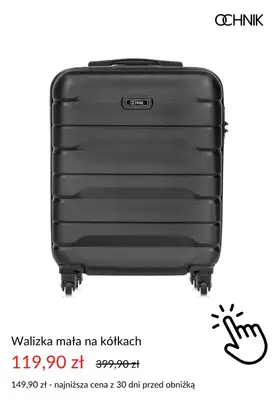 Ochnik - gazetka promocyjna Dodatkowe -20% na drugą i kolejną walizkę od poniedziałku 30.06  - strona 8