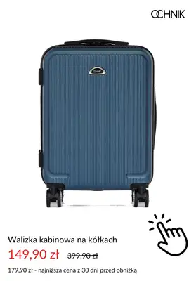 Ochnik - gazetka promocyjna Dodatkowe -20% na drugą i kolejną walizkę od poniedziałku 30.06  - strona 4