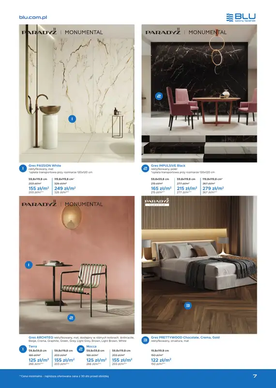 Blu Salony Łazienek - gazetka promocyjna Gazetka od wtorku 01.07 do piątku 31.10 - strona 7