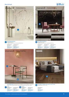 Blu Salony Łazienek - gazetka promocyjna Gazetka od wtorku 01.07 do piątku 31.10 - strona 7 Blu Salony Łazienek - gazetka promocyjna Gazetka od wtorku 01.07 do piątku 31.10 - strona 7