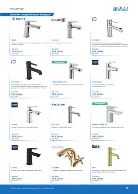 Blu Salony Łazienek - gazetka promocyjna Gazetka od wtorku 01.07 do piątku 31.10 - strona 17