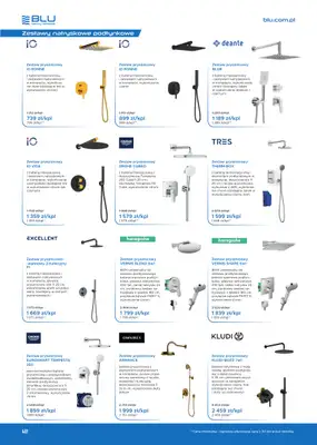 Blu Salony Łazienek - gazetka promocyjna Gazetka od wtorku 01.07 do piątku 31.10 - strona 12 Blu Salony Łazienek - gazetka promocyjna Gazetka od wtorku 01.07 do piątku 31.10 - strona 12