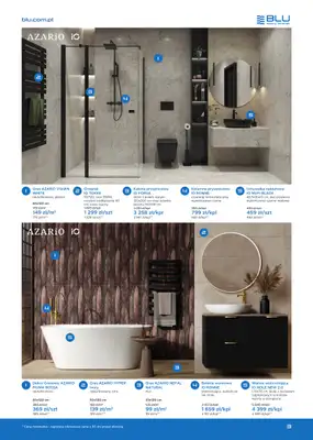 Blu Salony Łazienek - gazetka promocyjna Gazetka od wtorku 01.07 do piątku 31.10 - strona 3 Blu Salony Łazienek - gazetka promocyjna Gazetka od wtorku 01.07 do piątku 31.10 - strona 3