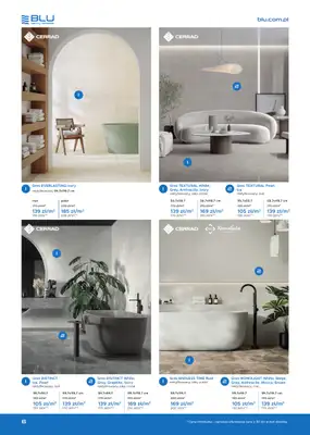 Blu Salony Łazienek - gazetka promocyjna Gazetka od wtorku 01.07 do piątku 31.10 - strona 6 Blu Salony Łazienek - gazetka promocyjna Gazetka od wtorku 01.07 do piątku 31.10 - strona 6