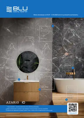 Blu Salony Łazienek - gazetka promocyjna Gazetka od wtorku 01.07 do piątku 31.10 Blu Salony Łazienek - gazetka promocyjna Gazetka od wtorku 01.07 do piątku 31.10