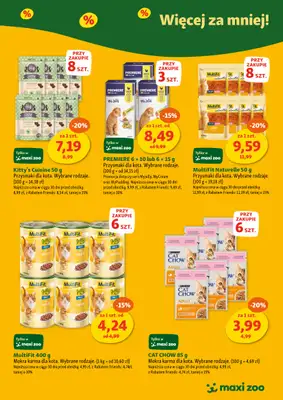 MAXI ZOO - gazetka promocyjna Maxi Zoo - Więcej za mniej! od wtorku 01.07 do czwartku 31.07 - strona 7 MAXI ZOO - gazetka promocyjna Maxi Zoo - Więcej za mniej! od wtorku 01.07 do czwartku 31.07 - strona 7