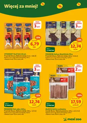 MAXI ZOO - gazetka promocyjna Maxi Zoo - Więcej za mniej! od wtorku 01.07 do czwartku 31.07 - strona 2 MAXI ZOO - gazetka promocyjna Maxi Zoo - Więcej za mniej! od wtorku 01.07 do czwartku 31.07 - strona 2