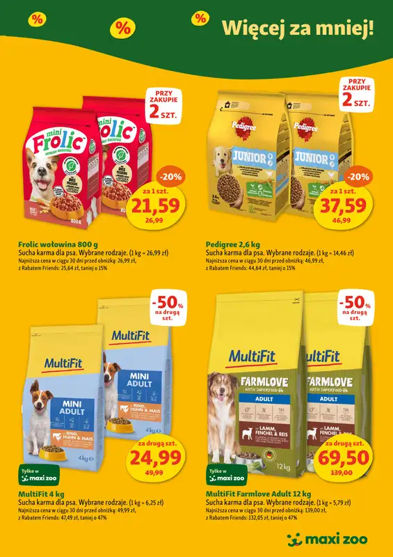 MAXI ZOO - gazetka promocyjna Maxi Zoo - Więcej za mniej! od wtorku 01.07 do czwartku 31.07 - strona 5
