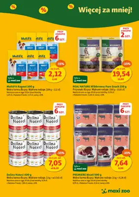 MAXI ZOO - gazetka promocyjna Maxi Zoo - Więcej za mniej! od wtorku 01.07 do czwartku 31.07 - strona 3 MAXI ZOO - gazetka promocyjna Maxi Zoo - Więcej za mniej! od wtorku 01.07 do czwartku 31.07 - strona 3