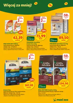 MAXI ZOO - gazetka promocyjna Maxi Zoo - Więcej za mniej! od wtorku 01.07 do czwartku 31.07 - strona 6 MAXI ZOO - gazetka promocyjna Maxi Zoo - Więcej za mniej! od wtorku 01.07 do czwartku 31.07 - strona 6