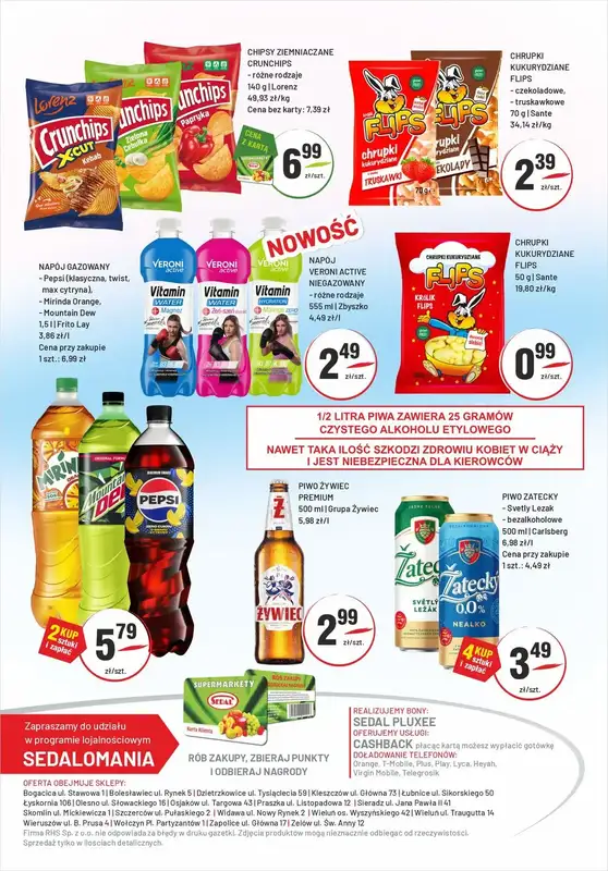 Sedal - gazetka promocyjna Gazetka od środy 02.07 do wtorku 08.07 - strona 4