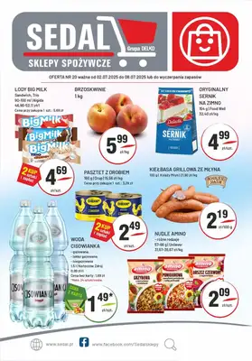 Sedal - gazetka promocyjna Gazetka od środy 02.07 do wtorku 08.07