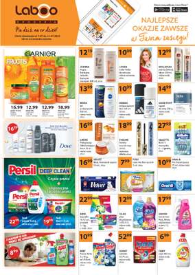 Drogerie Laboo - gazetka promocyjna Gazetka od poniedziałku 07.07 do czwartku 31.07