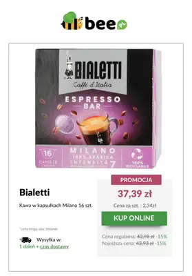 Bee.pl - gazetka promocyjna Poranek z kawą PROMOCJE od wtorku 01.07 do wtorku 08.07 - strona 7 Bee.pl - gazetka promocyjna Poranek z kawą PROMOCJE od wtorku 01.07 do wtorku 08.07 - strona 7