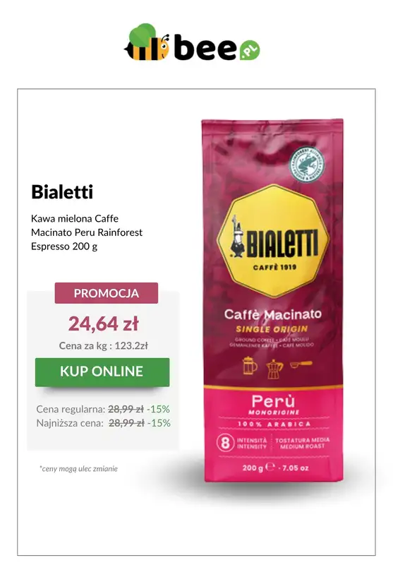 Bee.pl - gazetka promocyjna Poranek z kawą PROMOCJE od wtorku 01.07 do wtorku 08.07 - strona 6