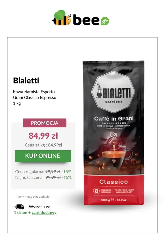 Bee.pl - gazetka promocyjna Poranek z kawą PROMOCJE od wtorku 01.07 do wtorku 08.07 - strona 2