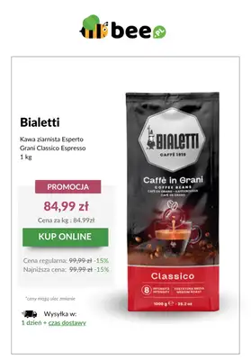 Bee.pl - gazetka promocyjna Poranek z kawą PROMOCJE od wtorku 01.07 do wtorku 08.07 - strona 2 Bee.pl - gazetka promocyjna Poranek z kawą PROMOCJE od wtorku 01.07 do wtorku 08.07 - strona 2