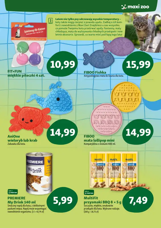 MAXI ZOO - gazetka promocyjna Maxi Zoo - Wszystko dla szczeniaka i kociaka od wtorku 01.07 do czwartku 31.07 - strona 5