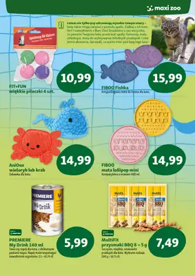 MAXI ZOO - gazetka promocyjna Maxi Zoo - Wszystko dla szczeniaka i kociaka od wtorku 01.07 do czwartku 31.07 - strona 5 MAXI ZOO - gazetka promocyjna Maxi Zoo - Wszystko dla szczeniaka i kociaka od wtorku 01.07 do czwartku 31.07 - strona 5
