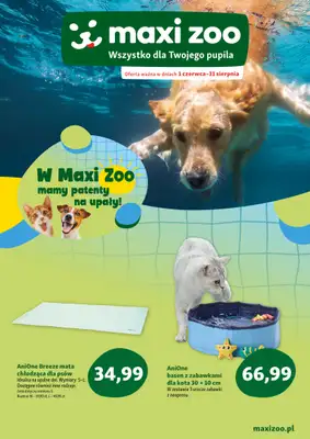MAXI ZOO - gazetka promocyjna Maxi Zoo - Wszystko dla szczeniaka i kociaka od wtorku 01.07 do czwartku 31.07 MAXI ZOO - gazetka promocyjna Maxi Zoo - Wszystko dla szczeniaka i kociaka od wtorku 01.07 do czwartku 31.07