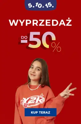 5.10.15 - gazetka promocyjna Wyprzedaż do -50% od wtorku 01.07 do poniedziałku 07.07
