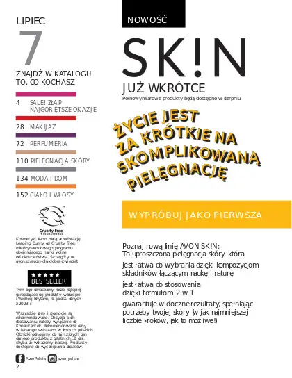 AVON - gazetka promocyjna Katalog Lipiec 2025 od wtorku 01.07 do czwartku 31.07 - strona 2