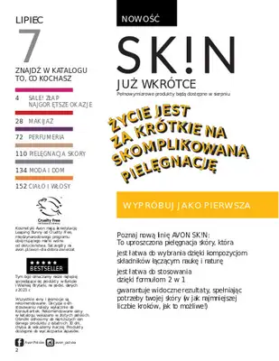 AVON - gazetka promocyjna Katalog Lipiec 2025 od wtorku 01.07 do czwartku 31.07 - strona 2 AVON - gazetka promocyjna Katalog Lipiec 2025 od wtorku 01.07 do czwartku 31.07 - strona 2