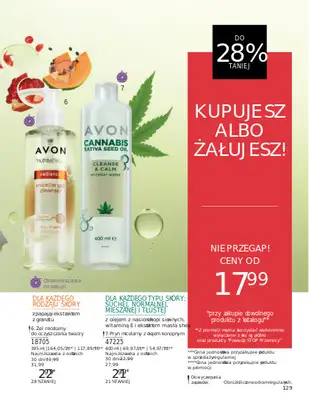 AVON - gazetka promocyjna Katalog Lipiec 2025 od wtorku 01.07 do czwartku 31.07 - strona 57 AVON - gazetka promocyjna Katalog Lipiec 2025 od wtorku 01.07 do czwartku 31.07 - strona 57