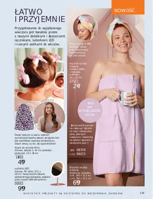 AVON - gazetka promocyjna Katalog Lipiec 2025 od wtorku 01.07 do czwartku 31.07 - strona 65 AVON - gazetka promocyjna Katalog Lipiec 2025 od wtorku 01.07 do czwartku 31.07 - strona 65