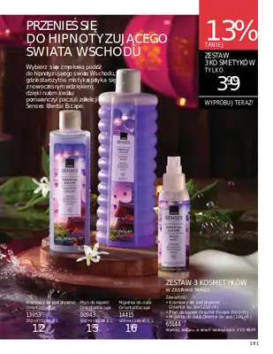 AVON - gazetka promocyjna Katalog Lipiec 2025 od wtorku 01.07 do czwartku 31.07 - strona 109 AVON - gazetka promocyjna Katalog Lipiec 2025 od wtorku 01.07 do czwartku 31.07 - strona 109