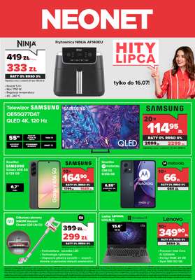 NEONET - gazetka promocyjna HITY LIPCA! od środy 02.07 do środy 16.07