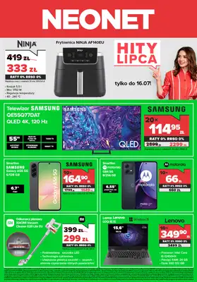 NEONET - gazetka promocyjna HITY LIPCA! od środy 02.07 do środy 16.07