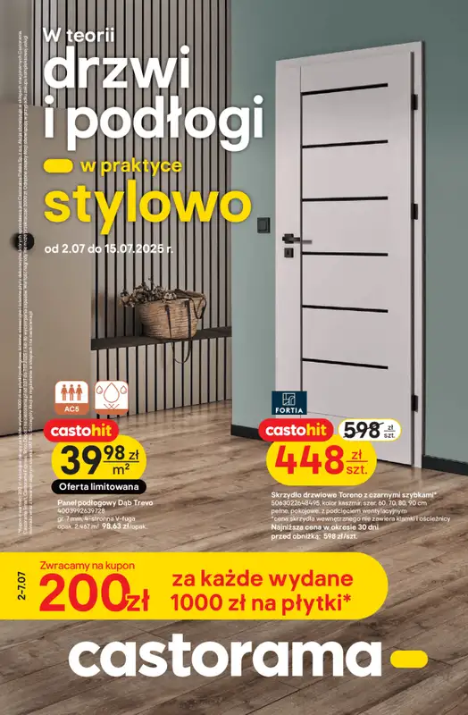 Castorama - gazetka promocyjna Gazetka od środy 02.07 do wtorku 15.07