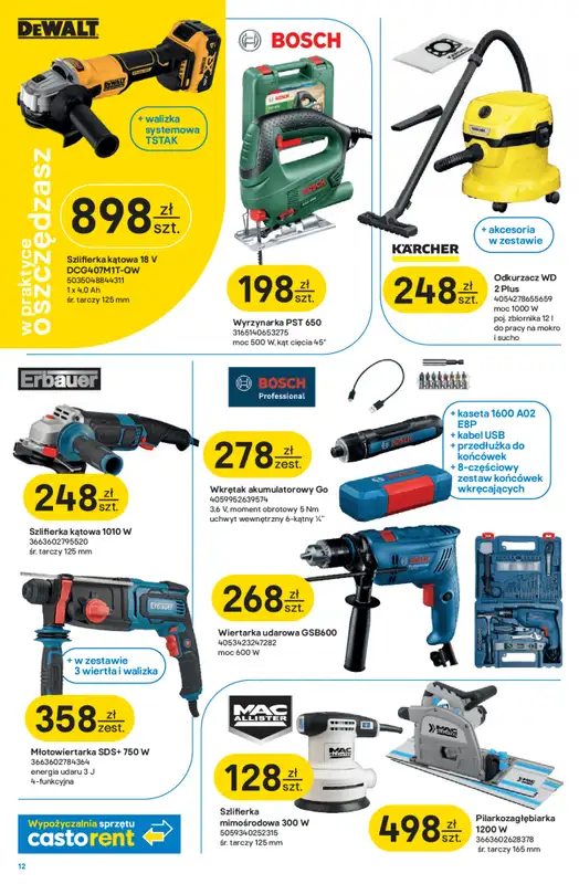 Castorama - gazetka promocyjna Gazetka od środy 02.07 do wtorku 15.07 - strona 12