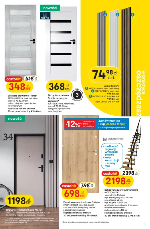 Castorama - gazetka promocyjna Gazetka od środy 02.07 do wtorku 15.07 - strona 7